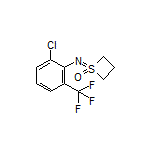 1-[[2-Chloro-6-(trifluoromethyl)phenyl]imino]thietane 1-Oxide