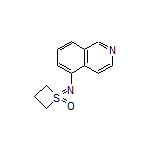 1-(Isoquinolin-5-ylimino)thietane 1-Oxide