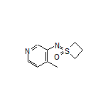 1-[(4-Methylpyridin-3-yl)imino]thietane 1-Oxide