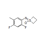 1-[(2,4-Difluoro-5-methylphenyl)imino]thietane 1-Oxide