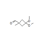 3,3-Dimethoxy-1-methylcyclobutanecarbaldehyde