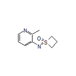1-[(2-Methylpyridin-3-yl)imino]thietane 1-Oxide