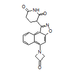3-[5-(3-Oxoazetidin-1-yl)naphtho[1,2-d]isoxazol-1-yl]piperidine-2,6-dione