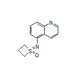 1-(Quinolin-5-ylimino)thietane 1-Oxide