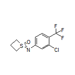 1-[[3-Chloro-4-(trifluoromethyl)phenyl]imino]thietane 1-Oxide