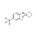 1-[[2-Methyl-4-(trifluoromethyl)phenyl]imino]thietane 1-Oxide