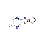 1-[(5-Methylpyrazin-2-yl)imino]thietane 1-Oxide