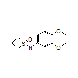 1-[(2,3-Dihydrobenzo[b][1,4]dioxin-6-yl)imino]thietane 1-Oxide