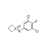 1-[(3,5-Dichloro-4-fluorophenyl)imino]thietane 1-Oxide