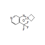 1-[[4-(Trifluoromethyl)-3-pyridyl]imino]thietane 1-Oxide