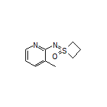 1-[(3-Methylpyridin-2-yl)imino]thietane 1-Oxide