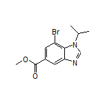 Methyl 7-Bromo-1-isopropyl-1H-benzo[d]imidazole-5-carboxylate
