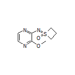 1-[(3-Methoxypyrazin-2-yl)imino]thietane 1-Oxide