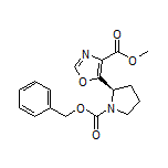 Methyl (R)-5-(1-Cbz-pyrrolidin-2-yl)oxazole-4-carboxylate