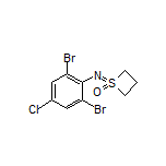 1-[(2,6-Dibromo-4-chlorophenyl)imino]thietane 1-Oxide