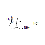 3-(Aminomethyl)-2,2-dimethyltetrahydrothiophene 1,1-Dioxide Hydrochloride