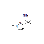 [1-(1-Methyl-1H-pyrazol-3-yl)cyclopropyl]methanamine