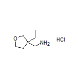 (3-Ethyltetrahydrofuran-3-yl)methanamine Hydrochloride