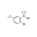 1-(2-Bromo-5-methoxyphenyl)cyclopropanol