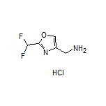 [2-(Difluoromethyl)oxazol-4-yl]methanamine Hydrochloride