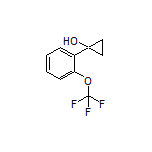 1-[2-(Trifluoromethoxy)phenyl]cyclopropanol