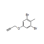 1,3-Dibromo-2-methyl-5-(prop-2-yn-1-yloxy)benzene