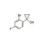 1-(2-Bromo-4-fluorophenyl)cyclopropanol