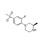 (R)-1-[2-Fluoro-4-(methylsulfonyl)phenyl]-3-methylpiperazine