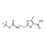 2-[2-(Boc-amino)ethyl]-4-methylthiazole-5-carboxylic Acid
