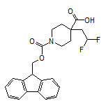 1-Fmoc-4-(2,2-difluoroethyl)piperidine-4-carboxylic Acid