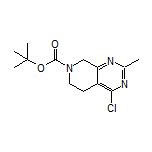 7-Boc-4-chloro-2-methyl-5,6,7,8-tetrahydropyrido[3,4-d]pyrimidine