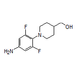[1-(4-Amino-2,6-difluorophenyl)piperidin-4-yl]methanol