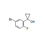 1-(5-Bromo-2-fluorophenyl)cyclopropanol