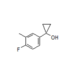 1-(4-Fluoro-3-methylphenyl)cyclopropanol