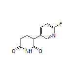 3-(6-Fluoropyridin-3-yl)piperidine-2,6-dione