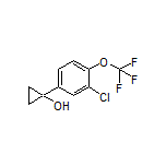1-[3-Chloro-4-(trifluoromethoxy)phenyl]cyclopropanol