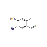5-Bromo-4-hydroxy-2-methylbenzaldehyde