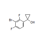 1-(3-Bromo-2,4-difluorophenyl)cyclopropanol