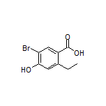 5-Bromo-2-ethyl-4-hydroxybenzoic Acid
