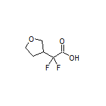 2,2-Difluoro-2-(tetrahydrofuran-3-yl)acetic Acid