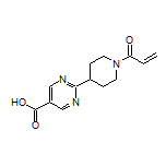 2-(1-Acryloyl-4-piperidyl)pyrimidine-5-carboxylic Acid