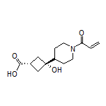 cis-3-(1-Acryloyl-4-piperidyl)-3-hydroxycyclobutanecarboxylic Acid