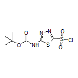 5-(Boc-amino)-1,3,4-thiadiazole-2-sulfonyl Chloride