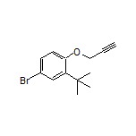 4-Bromo-2-(tert-butyl)-1-(prop-2-yn-1-yloxy)benzene