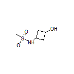 N-(3-Hydroxycyclobutyl)methanesulfonamide