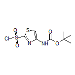 4-(Boc-amino)thiazole-2-sulfonyl Chloride