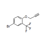 4-Bromo-1-(prop-2-yn-1-yloxy)-2-(trifluoromethyl)benzene