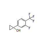 1-[3-Fluoro-4-(trifluoromethyl)phenyl]cyclopropanol