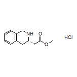 Methyl (S)-2-(1,2,3,4-Tetrahydroisoquinolin-3-yl)acetate Hydrochloride