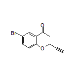 1-[5-Bromo-2-(prop-2-yn-1-yloxy)phenyl]ethanone